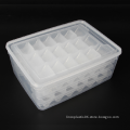 Plastic Frozen 4 Layers Food Dumpling Packaging Tray With Cover